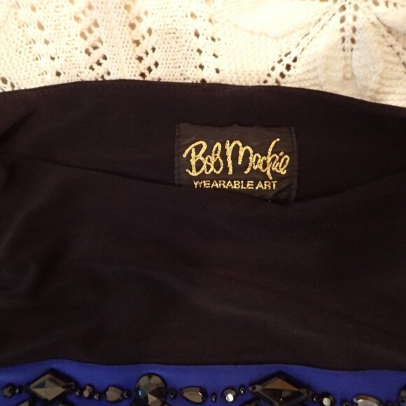 Bob Mackie Wearable Art Embellished Tunic Top - Picture 3 of 9
